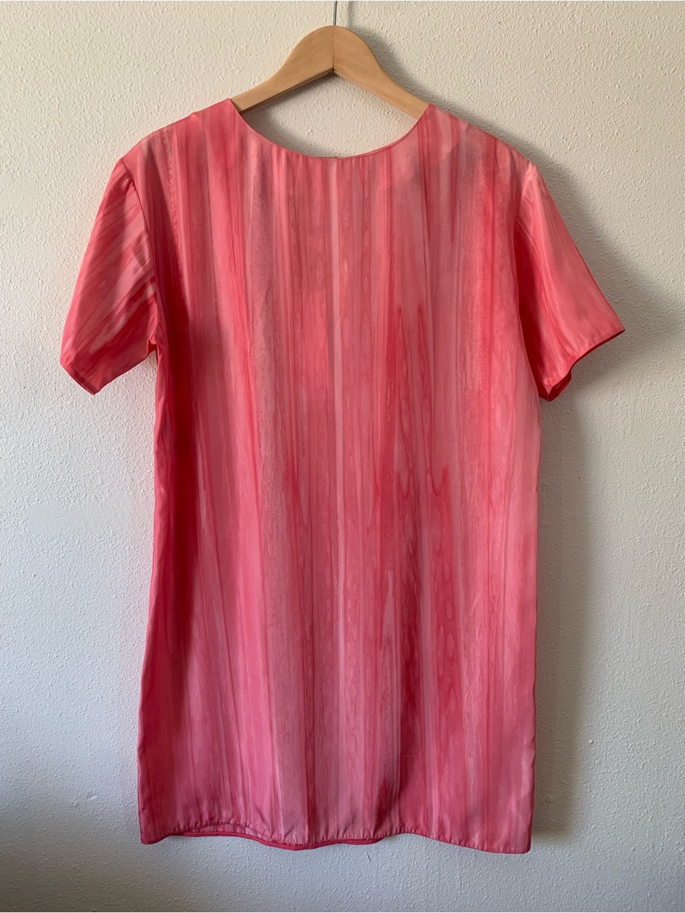 Marni Coral Pink Short-Sleeve Dress